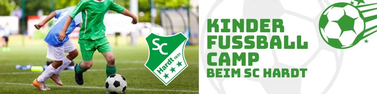 Kinder Fußballcamp beim SC Hardt